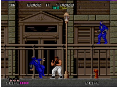 龙行忍者 (Bad Dudes vs. Dragonninja) 美版ROM