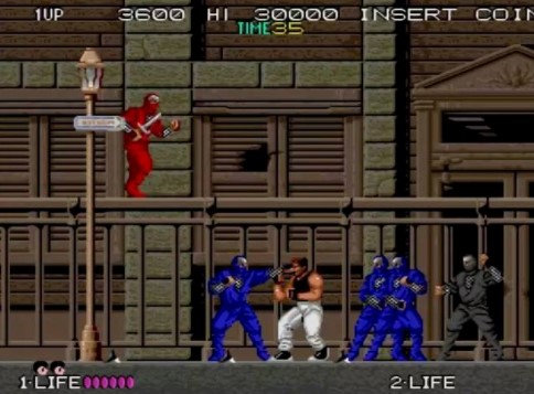 龙行忍者 (Bad Dudes vs. Dragonninja) 美版ROM