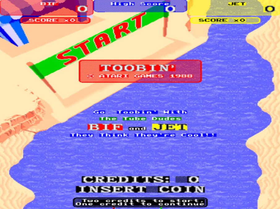 救生圈滑水赛 (Toobin`) ROM