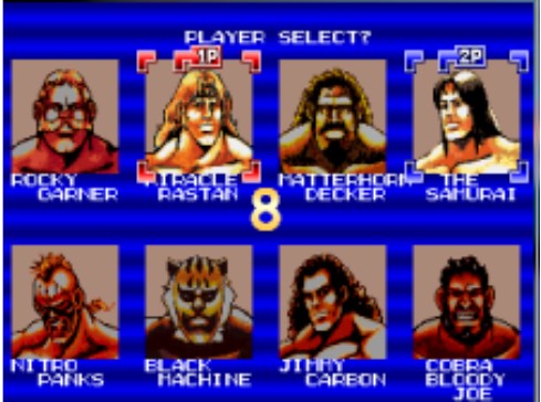 冠军摔跤 (Champion Wrestler) 世界版ROM