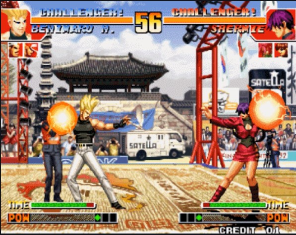 fc拳皇2002夏尔米出招表