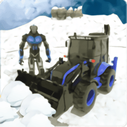 雪地挖掘机模拟器