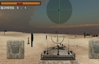 钢铁坦克火力射击截图