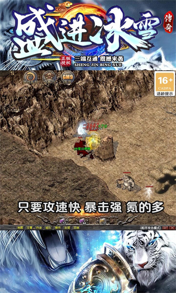 盛进冰雪传奇三端手游截图