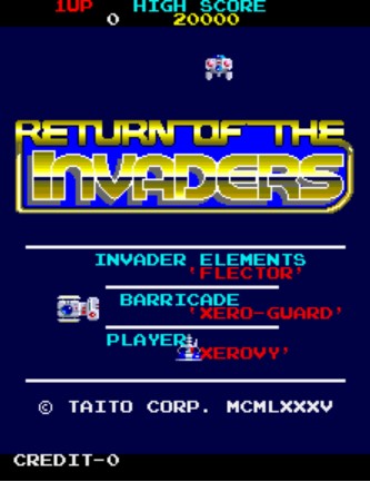 侵略者回归 (Return of the Invaders) ROM