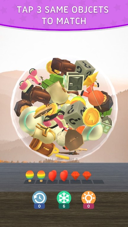 瓷砖球3D截图