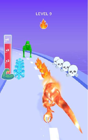恐龙进化跑3D截图