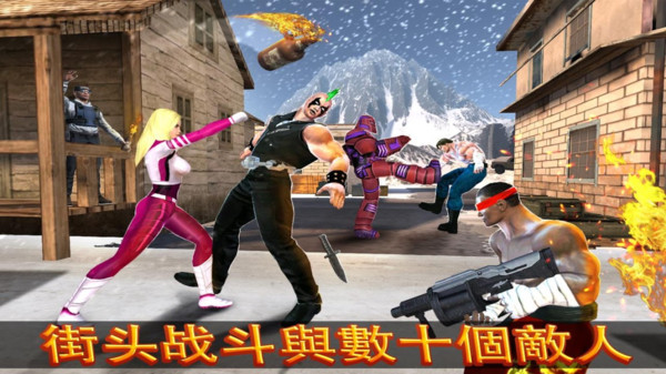 忍者超级英雄骑士截图