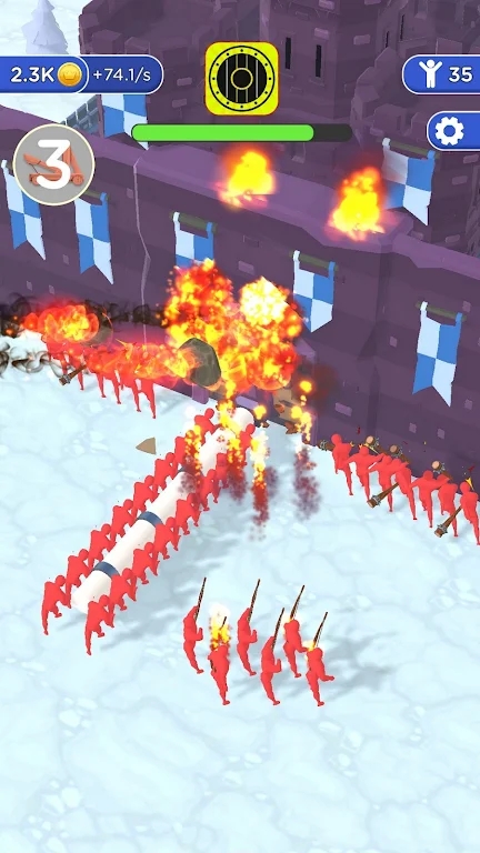 Idle Battering Ram Castle Siege截图