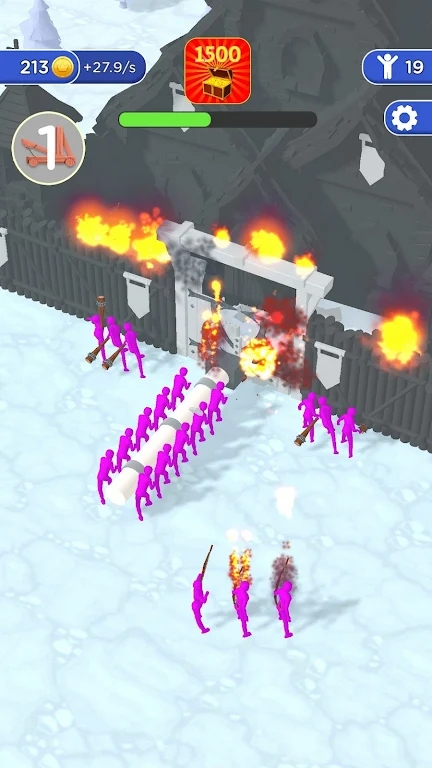 Idle Battering Ram Castle Siege截图