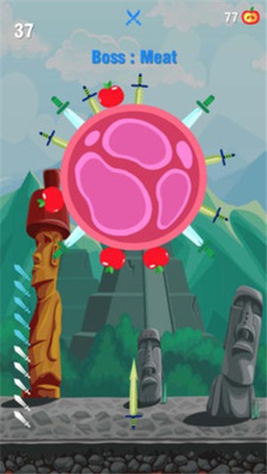刀板击中截图