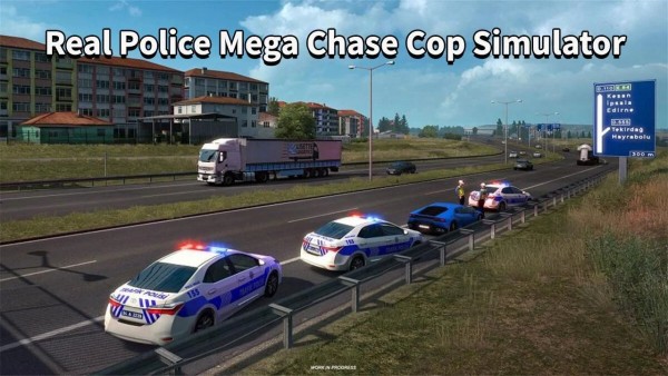 模拟警车追逐战车截图