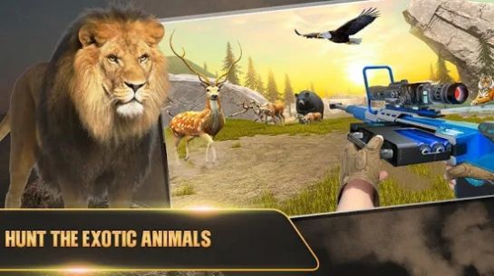 猎鹿野生动物射击截图