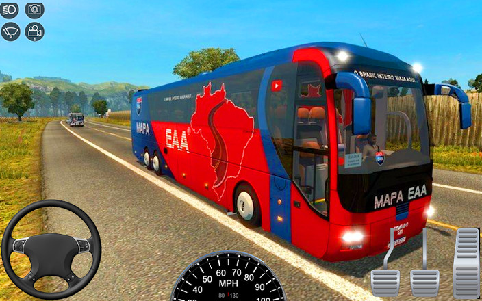 Euro Coach Bus Simulator Games截图