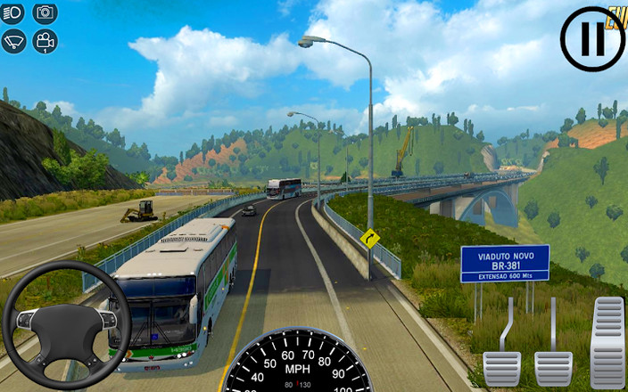 Euro Coach Bus Simulator Games截图