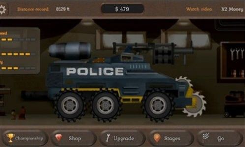 Zombie Metal Racing截图