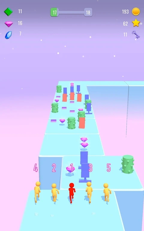 移动之路3D趣味竞赛截图