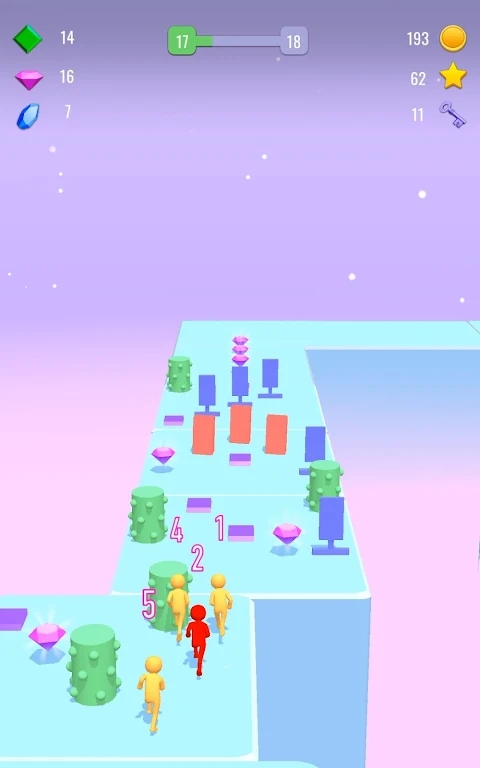 移动之路3D趣味竞赛截图