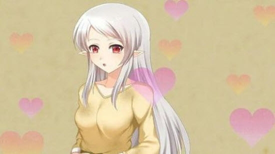 动漫女生泳装秀截图
