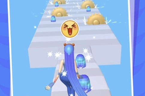 长发高跟鞋跑酷