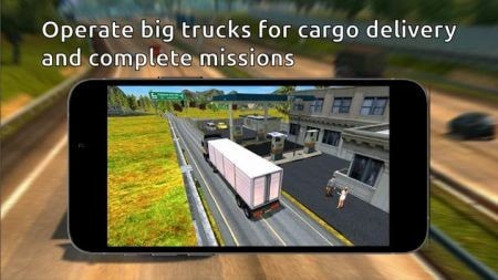 3D货车运输截图