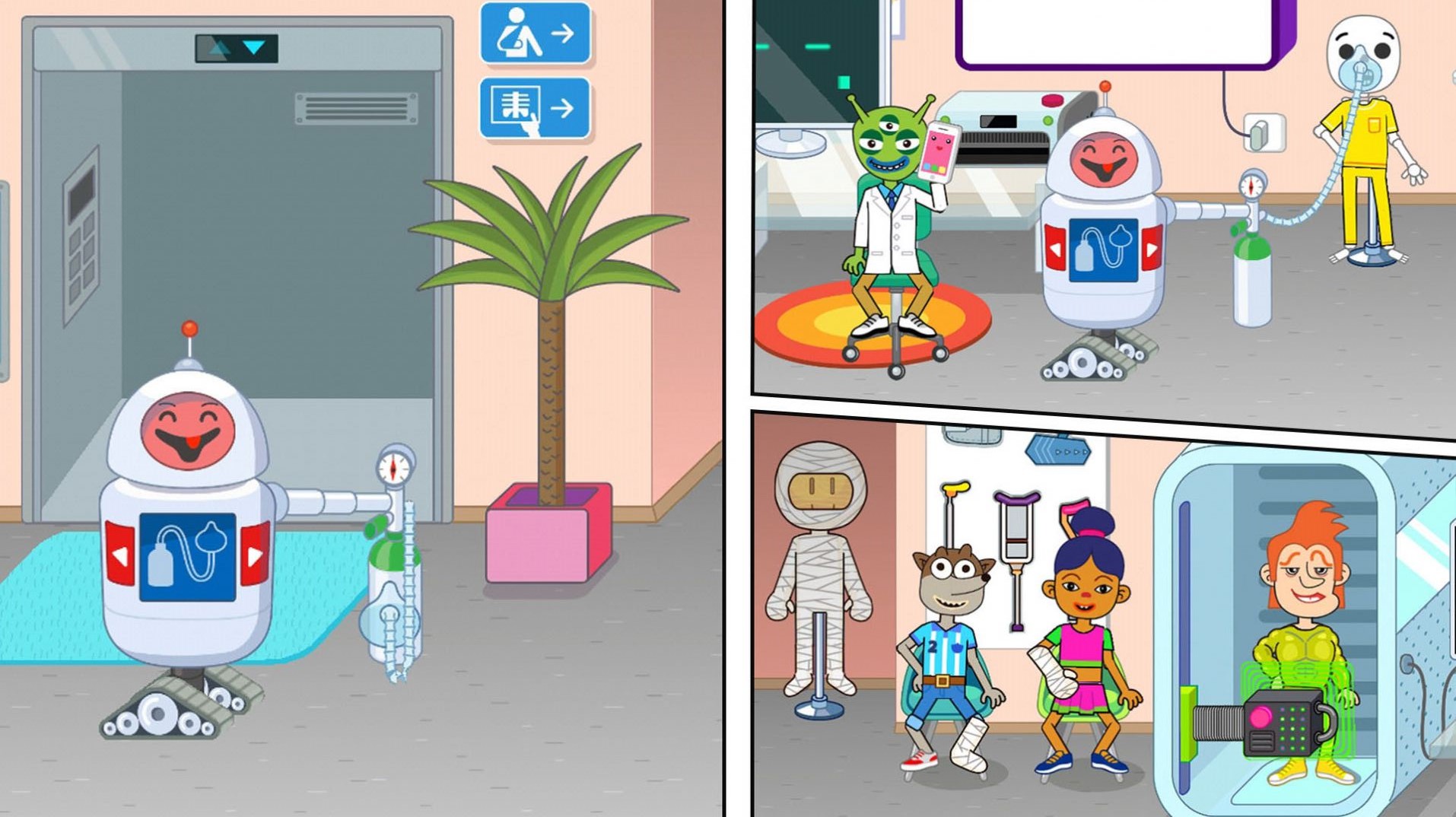 toca world star doctor截图