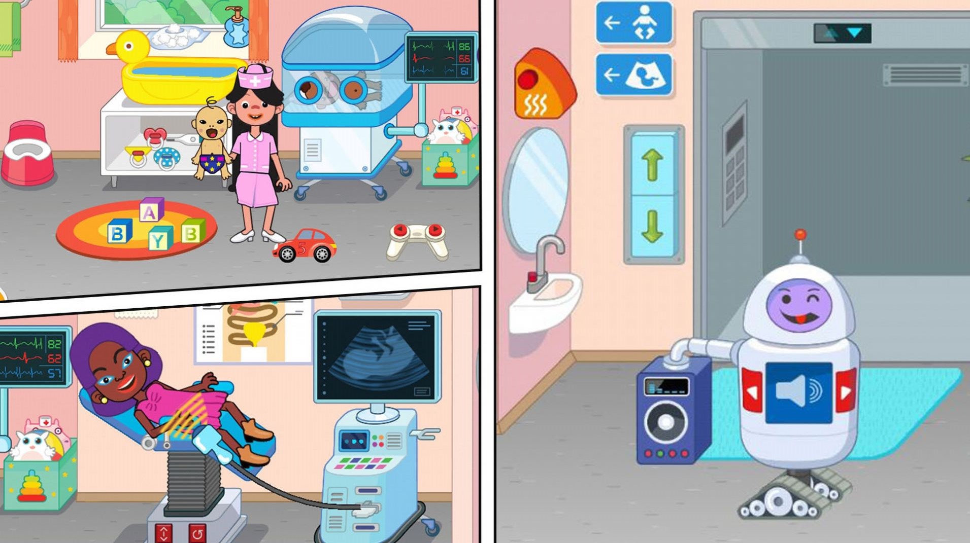 toca world star doctor截图