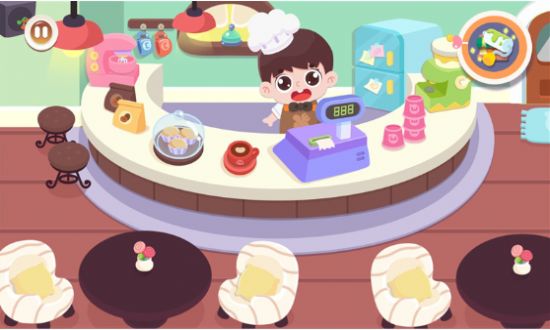 宝宝爱心咖啡店截图