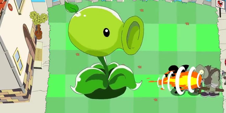 植物大战僵尸金坷垃主播版截图