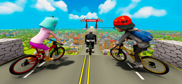 无畏的BMX特技赛车3D截图