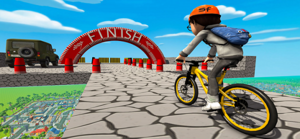 无畏的BMX特技赛车3D截图