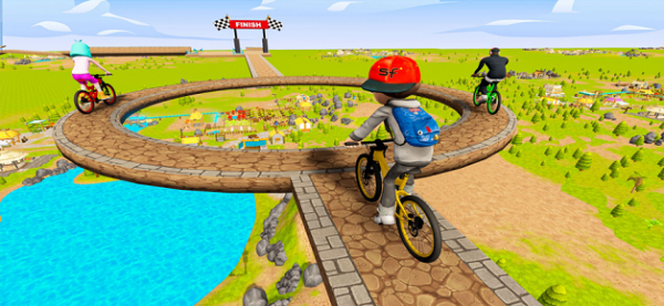 无畏的BMX特技赛车3D截图