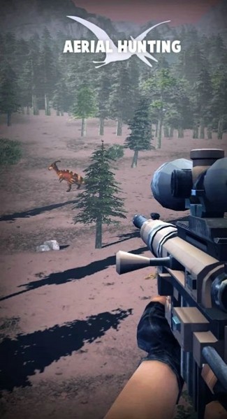 空中狩猎射击鹿截图