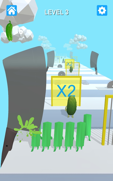 蔬菜跑3D截图