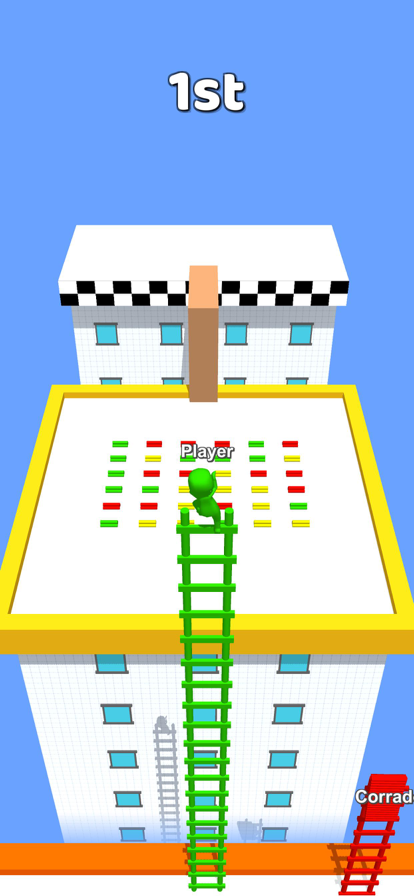 屋顶跑跑争夺战截图