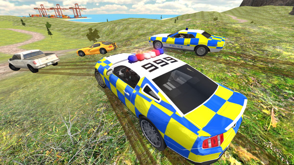 警车驾驶街头赛车截图