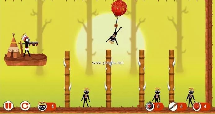 Mr Stickman Bullet截图