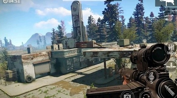 模拟山地射击截图