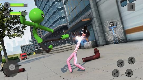 蜘蛛人大战钢铁英雄3D截图