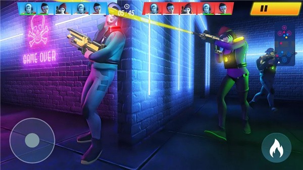 激光标记枪射击截图