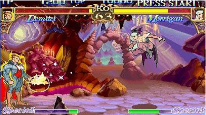 fc恶魔战士莫莉卡出招表