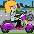 Scooter Racer Girl