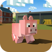 方块猪生存模拟器Blocky City Pig