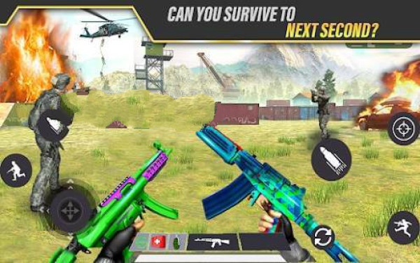 FPS头部射击截图