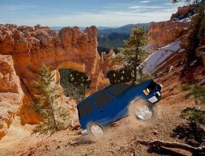 越野4x4沙漠山司机截图