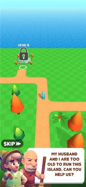 花园土地3D工艺和木材截图