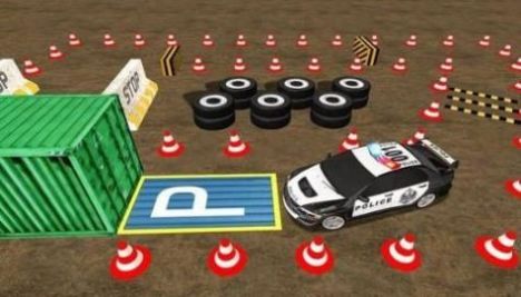警车停车模拟器2022截图