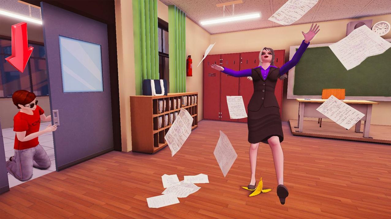 动漫惊悚学校截图
