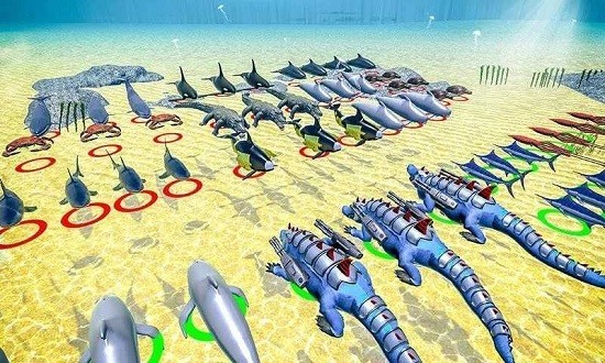 海洋动物王国保卫战战争模拟器截图