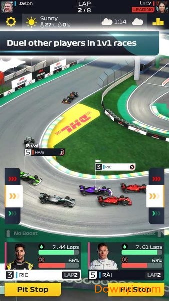 指尖f1赛车截图